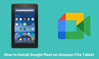 Google Meet on Fire Tablet