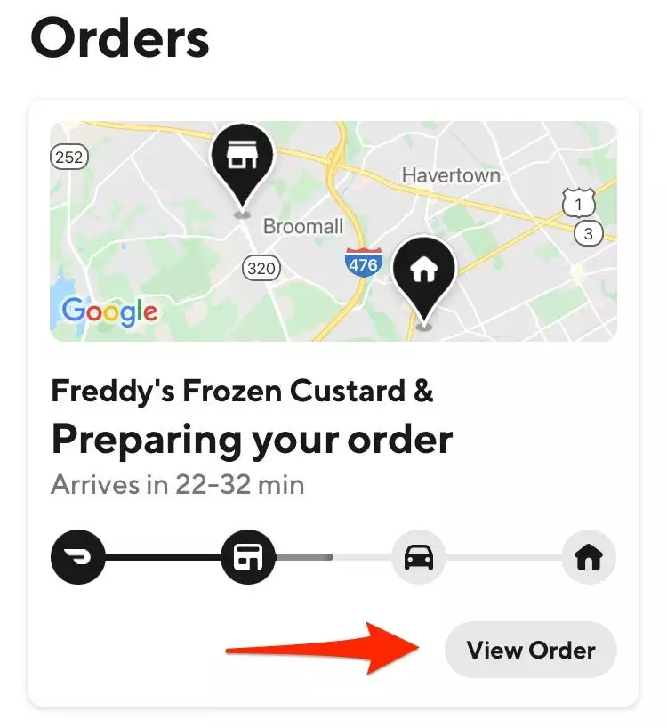 Select View Order