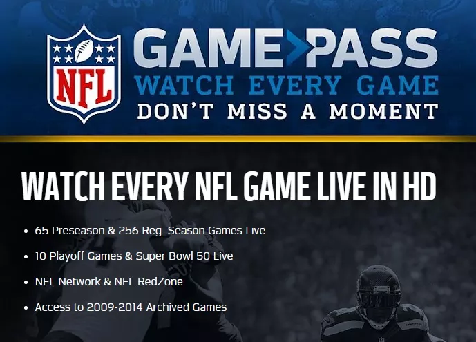 NFL Game Pass highlights