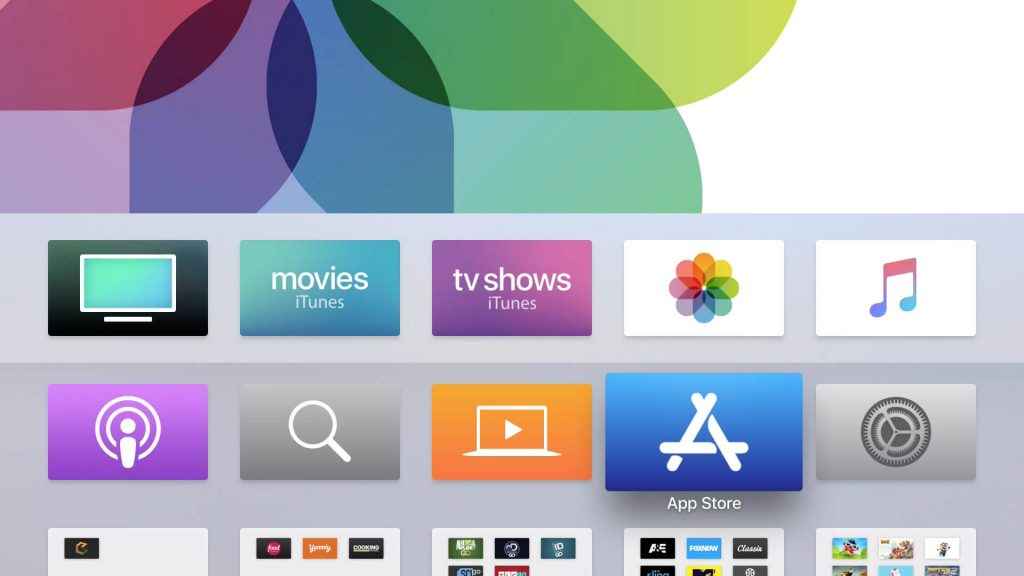Go to App Store on Apple TV