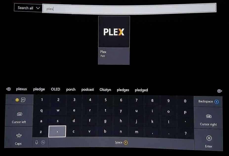 search plex app 