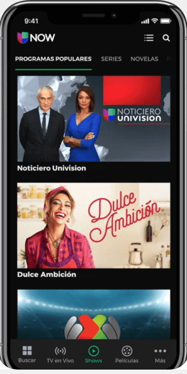 Univision iOS app