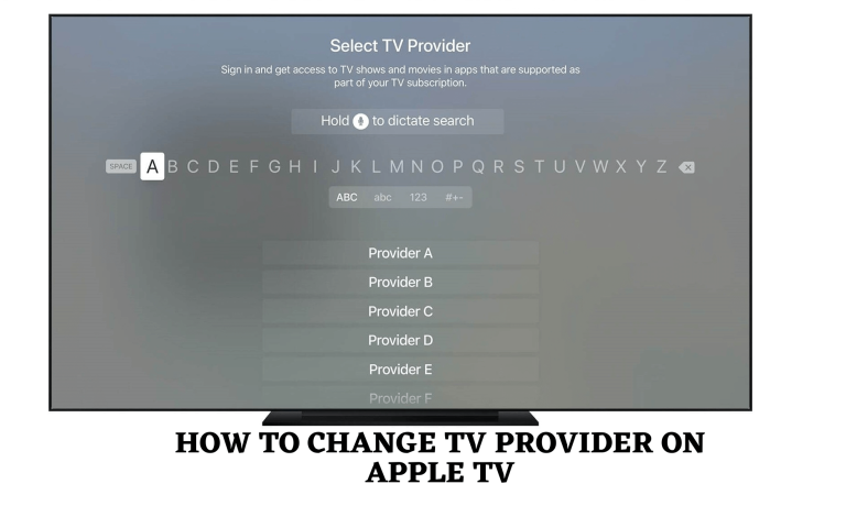 How to Change TV Provider on Apple TV