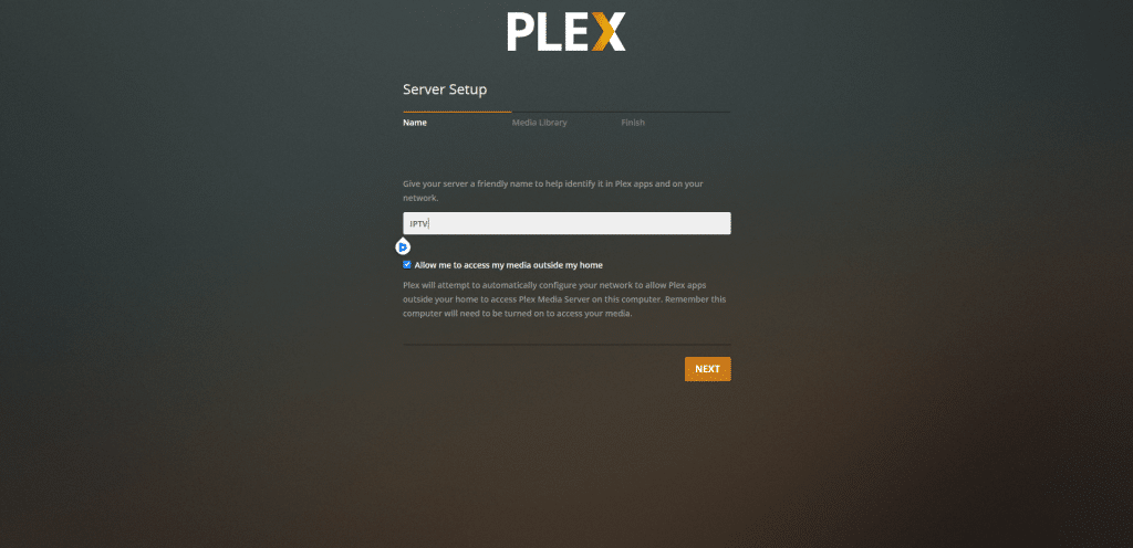 Rename Plex server