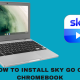 Sky Go on Chromebook