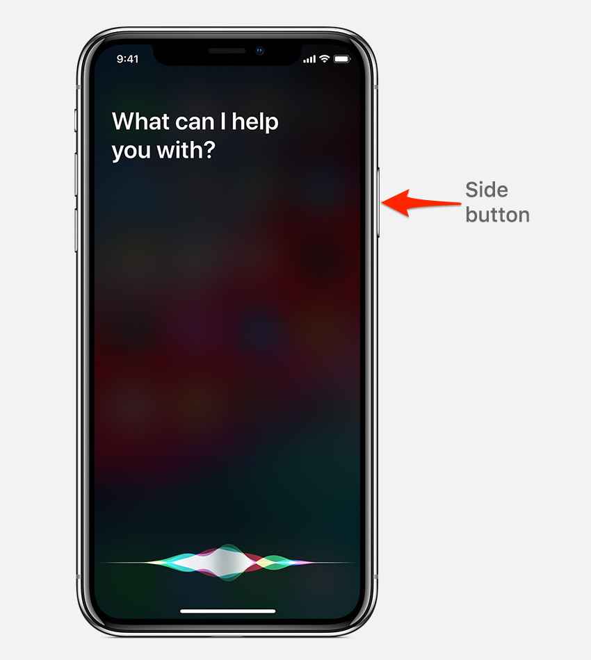 press the Siri button to activate Siri