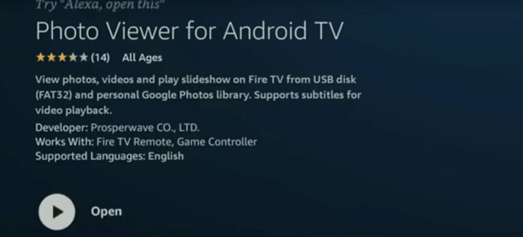 Photo Viewer for Android TV