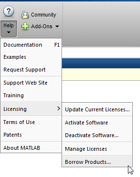 select Licensing to Activate MATLAB