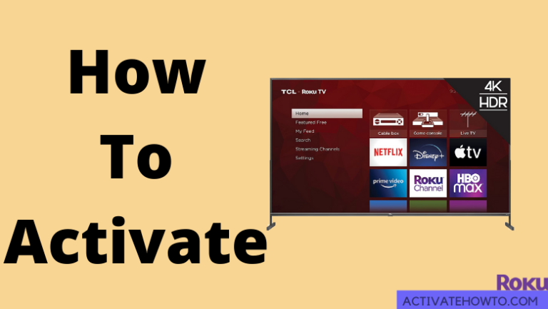 How to Activate My Roku TV