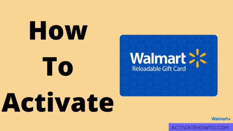 How to Activate Walmart Gift Card