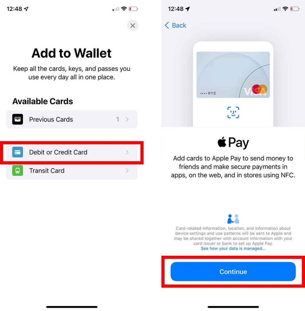 Activate Apple Pay on Apple Watch