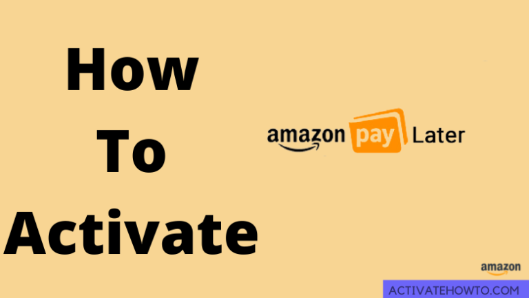 How to Activate Amazon Pay Later