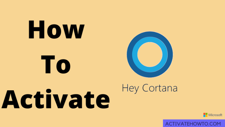How to Activate Cortana