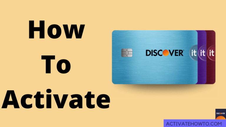 How to Activate Discover Card