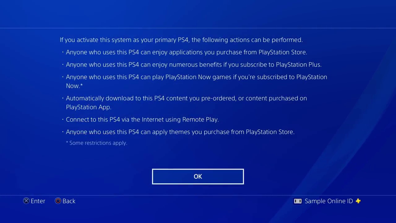 How to Activate PS4 as Primary