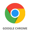 open the Chrome browser on your device