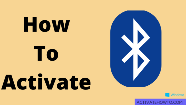 How to Activate Bluetooth on Windows 10