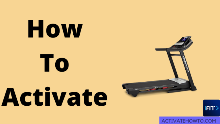 How to Activate iFit TreadMill