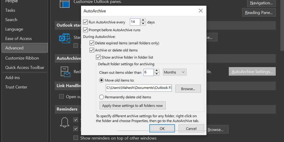 How to Archive Emails in Outlook - 23