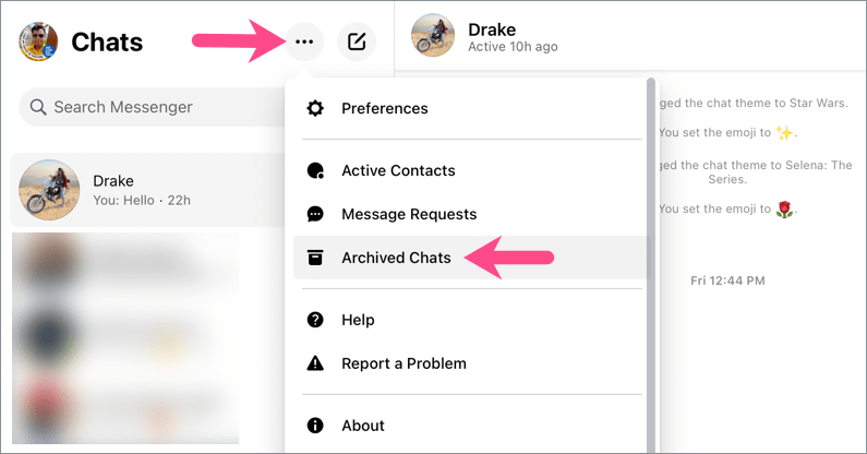 How to Find Your Archived Messages on Messenger - 39