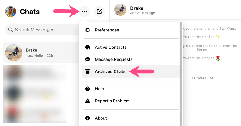 How to Find Your Archived Messages on Messenger - 84