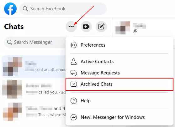 How to Find Your Archived Messages on Messenger - 26