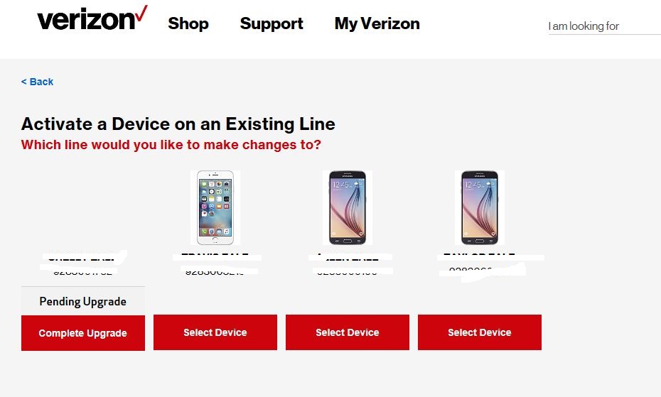 Activate a Device on Existing Line
