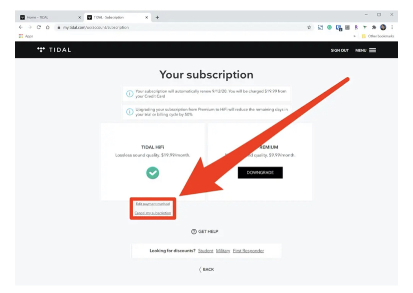 How to Cancel Your Tidal Subscription - 66