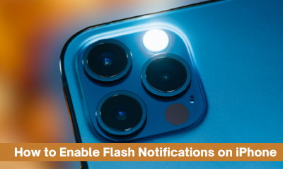 How to Enable Flash Notifications on iPhone