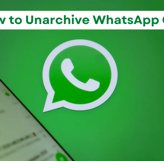 How to Unarchive WhatsApp Chat