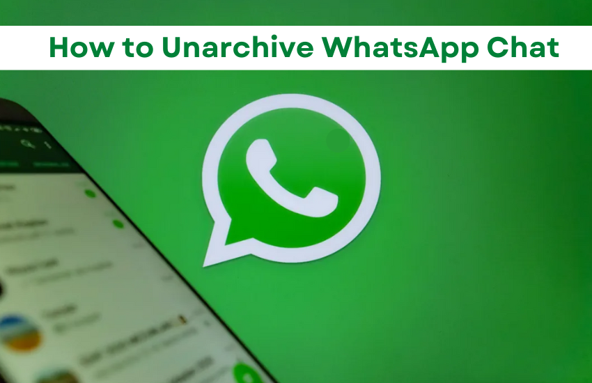 How to Unarchive WhatsApp Chat