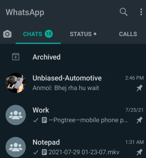 How to Unarchive WhatsApp Chat on Android and iPhone - 16