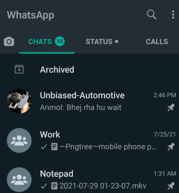 How to Unarchive WhatsApp Chat on Android and iPhone - 80