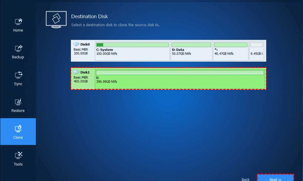 disk clone in windows