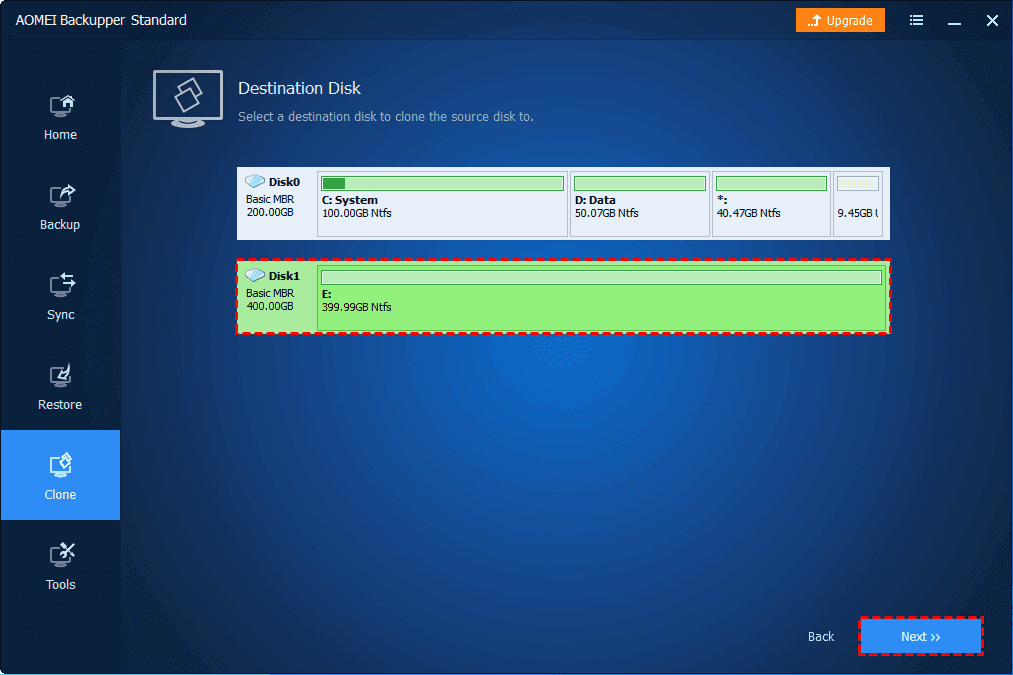 disk clone in windows