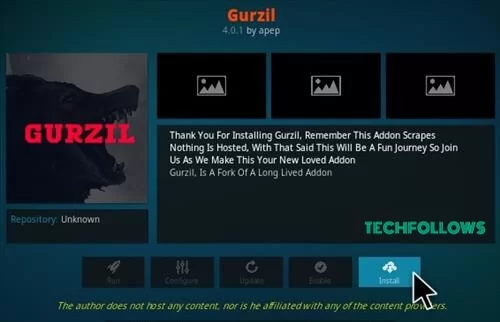 How to Install Gurzil Addon on Kodi - 58