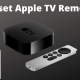 Reset Apple TV remote