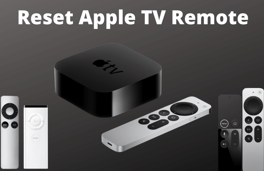 Reset Apple TV remote