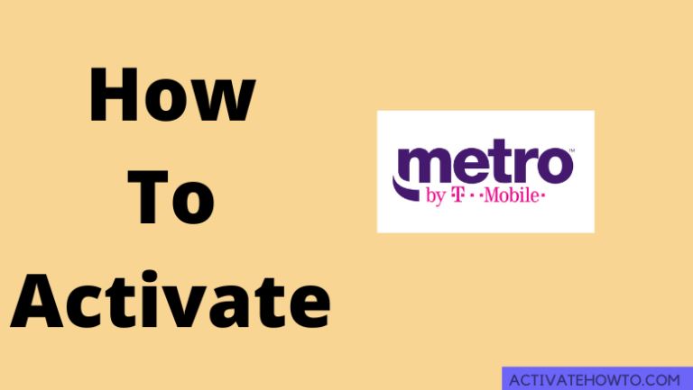 How to Activate MetroPCS