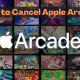 How to Cancel Apple Arcade
