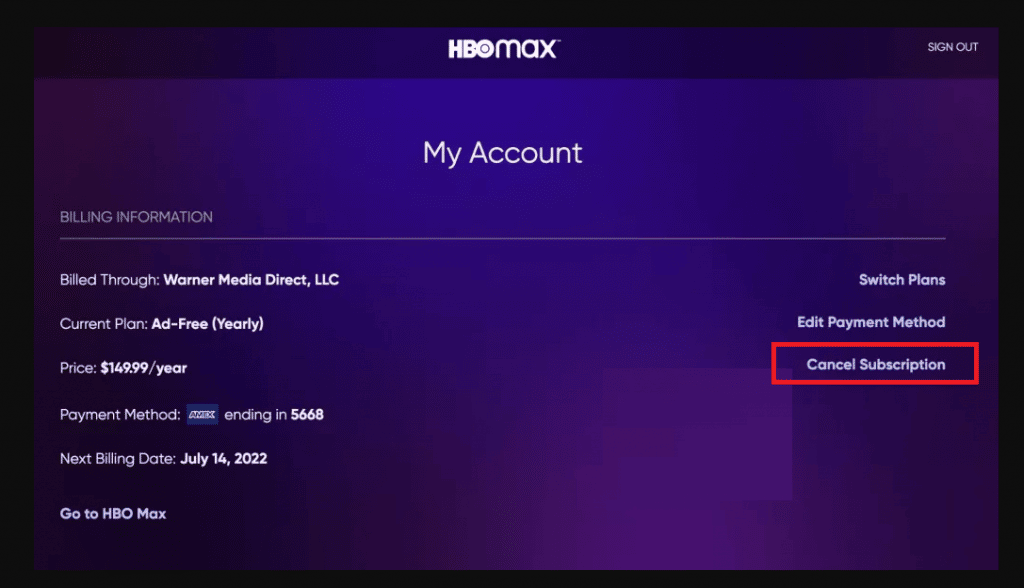 How to Cancel Your HBO Max Subscription  Easy Guide  - 6