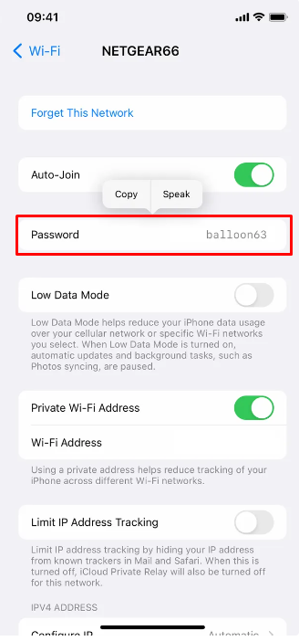 How to Find Wi Fi Password on iPhone iPad - 95