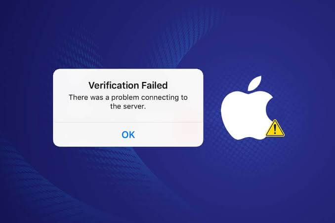 Apple TV Verification failed 