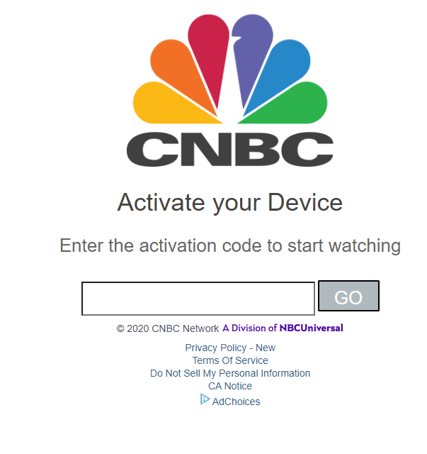 Activate CNBC on Roku 