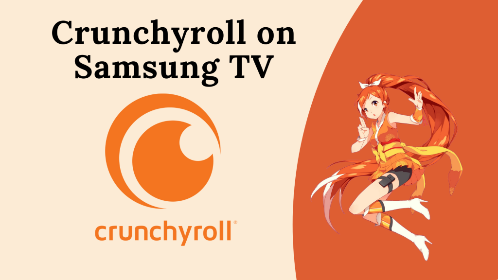 Crunchyroll on Samsung TV