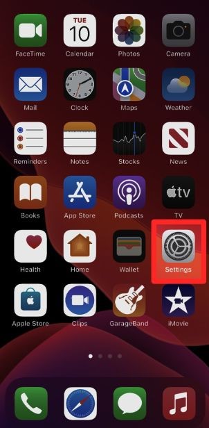 Select Settings