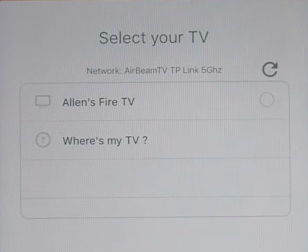 Select your TV
