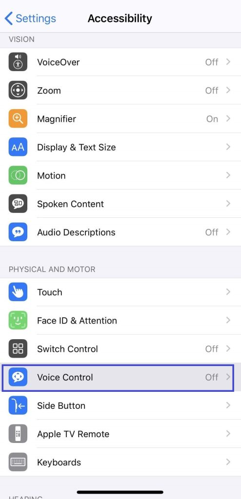 Activate Microphone on iPhone