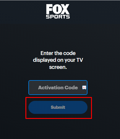 Enter the code to watch FIFA world cup on Firestick