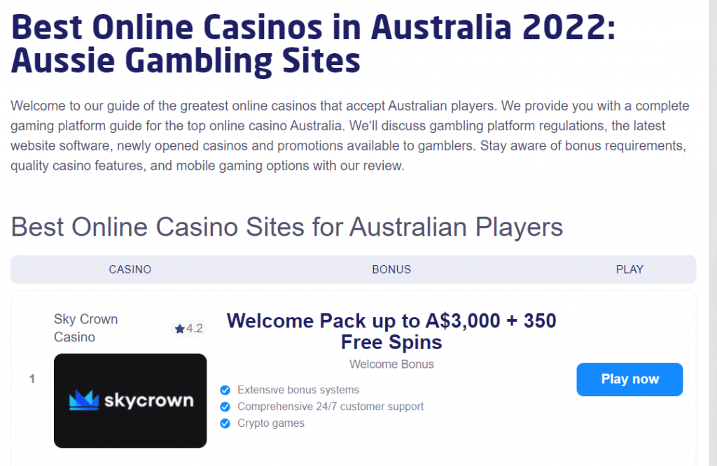 The Hollistic Aproach To new australian online casinos 2023